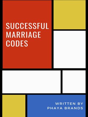 cover image of Successful Marriage Codes